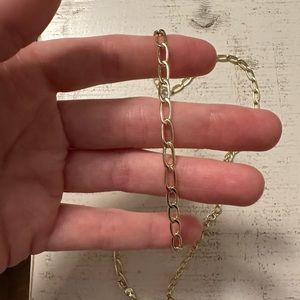Kendra Scott paper clip necklace